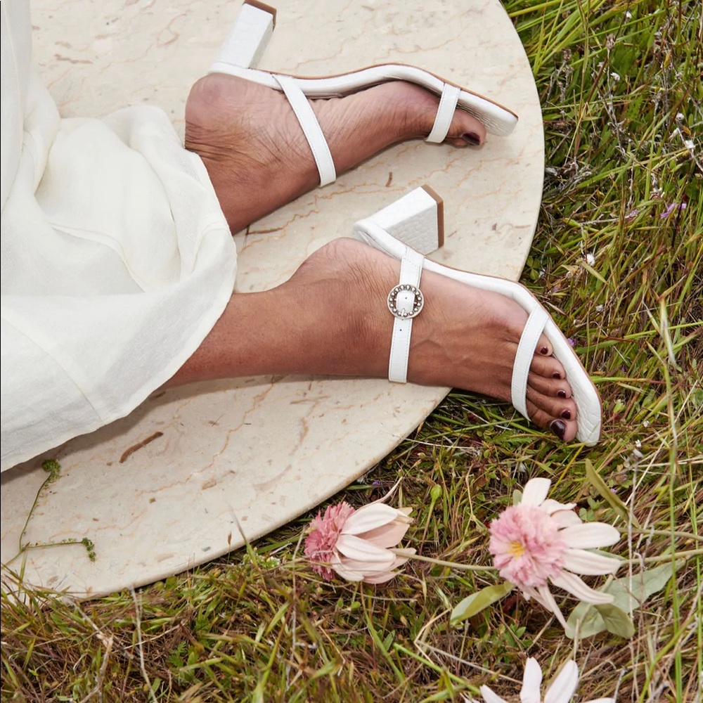Freda Salavador Amalia Buckled Heels